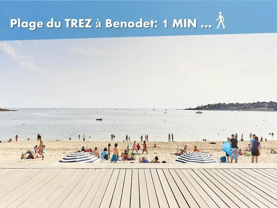 Apartment Le Studio D'Arvor - 4 Etoiles - Plage Du Trez Benodet France